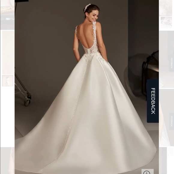 Pronovias Virgo Bridal Dress - Picture 2 of 8